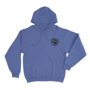 Beautiful Mind Logo Unisex Hoodie Blue