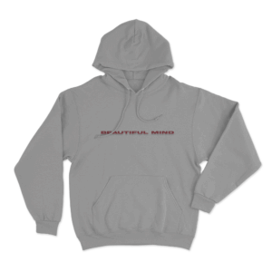 Beautiful Mind Unisex Hoodie Grey