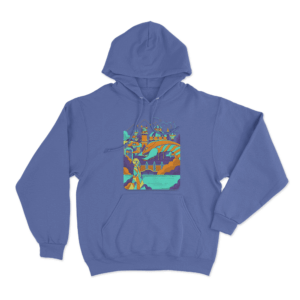 Jon Bellion The Glory Sound Prep Tour Unisex Hoodie Blue